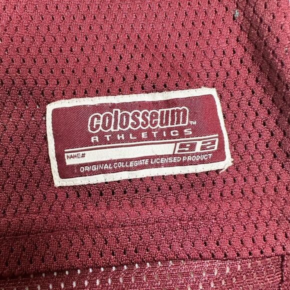 GUC Colosseum Unisex Kids Maroon Texas A&M Short Sleeve Jersey - Size M/5 - Picture 6 of 7